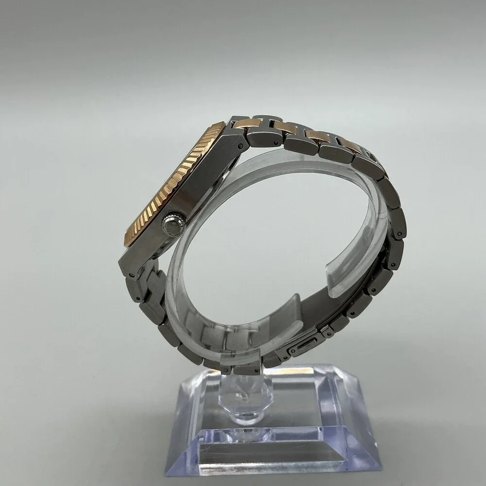 Fossil Luck Scarlette ES5261 Womens Watch 38mm Two Tone New Battery 6.5